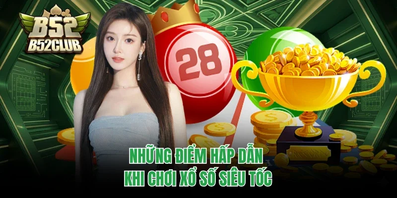 Những điểm hấp dẫn khi chơi xổ số siêu tốc